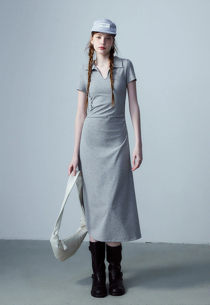 Women's Polo Collar Dress