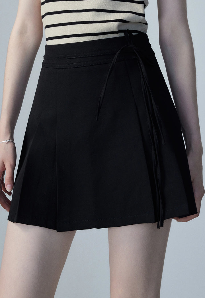 Women's Pleated Mini Skirt