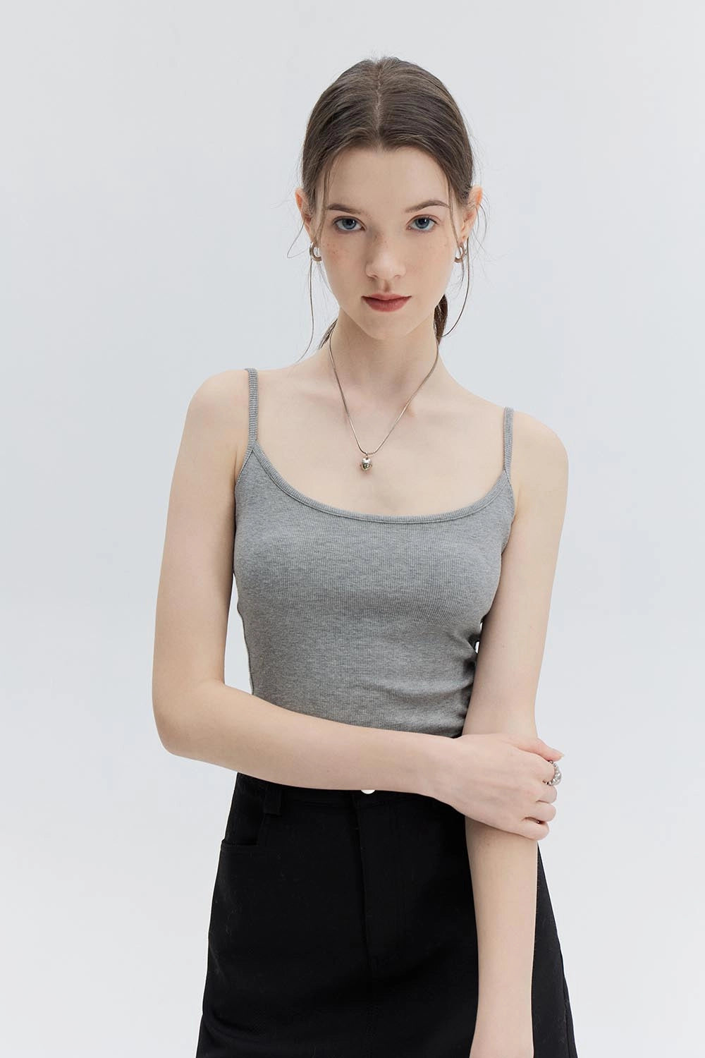 Basic-Tanktop für Damen mit U-Ausschnitt