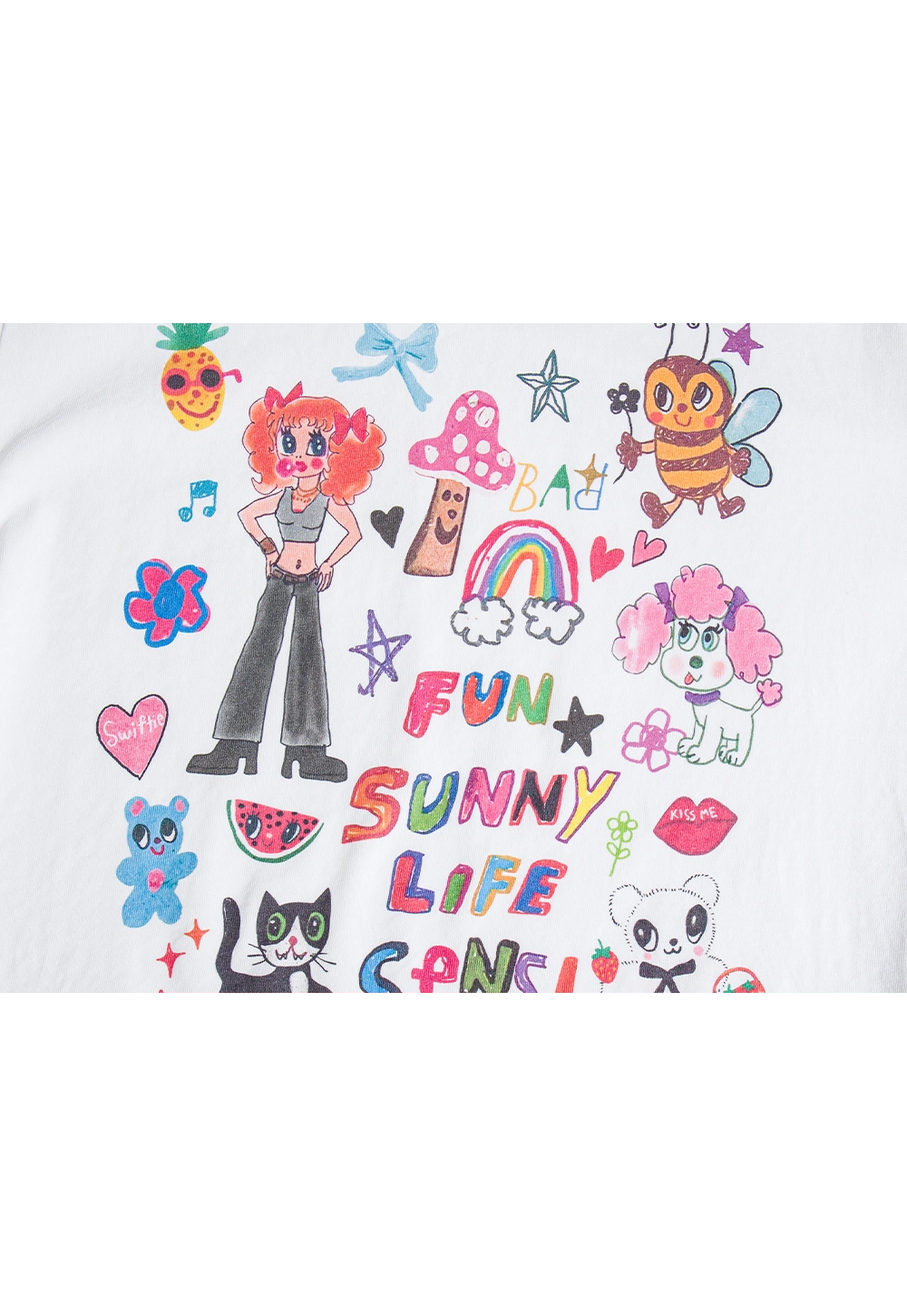 Women's Playful Print T-Shirt