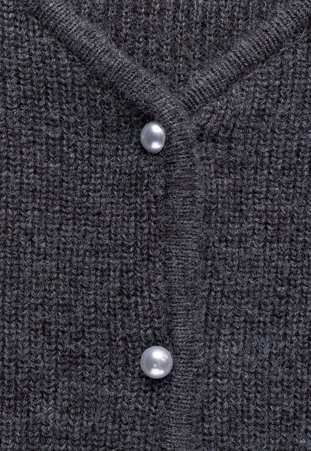 Cardigan with Pearl Button Accents