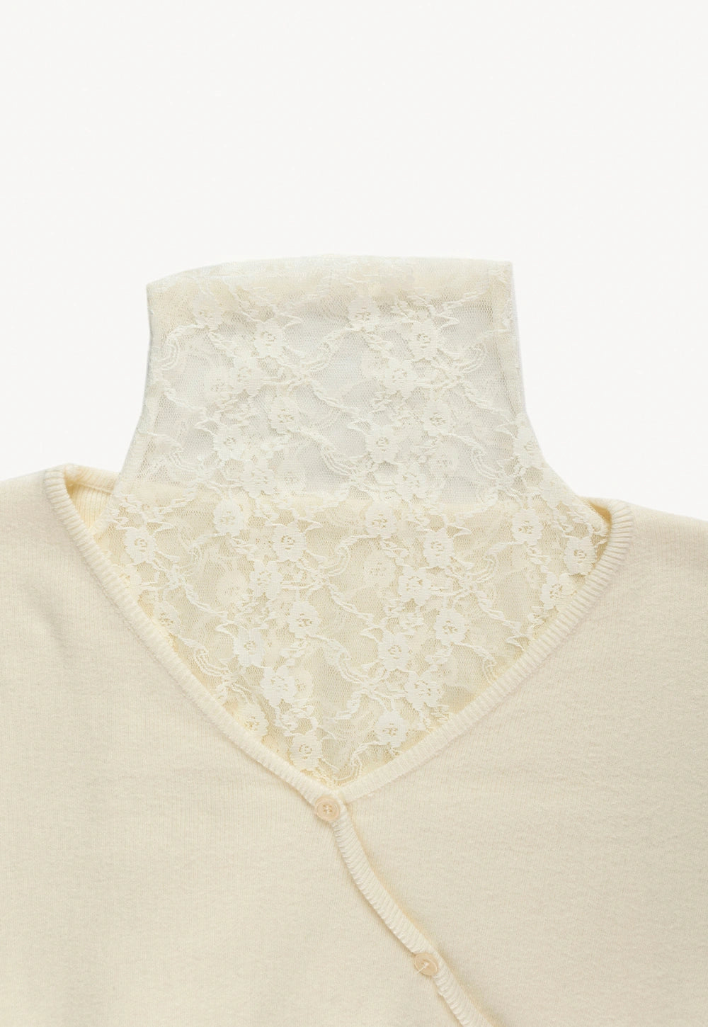 Women's Lace Trim Sweater