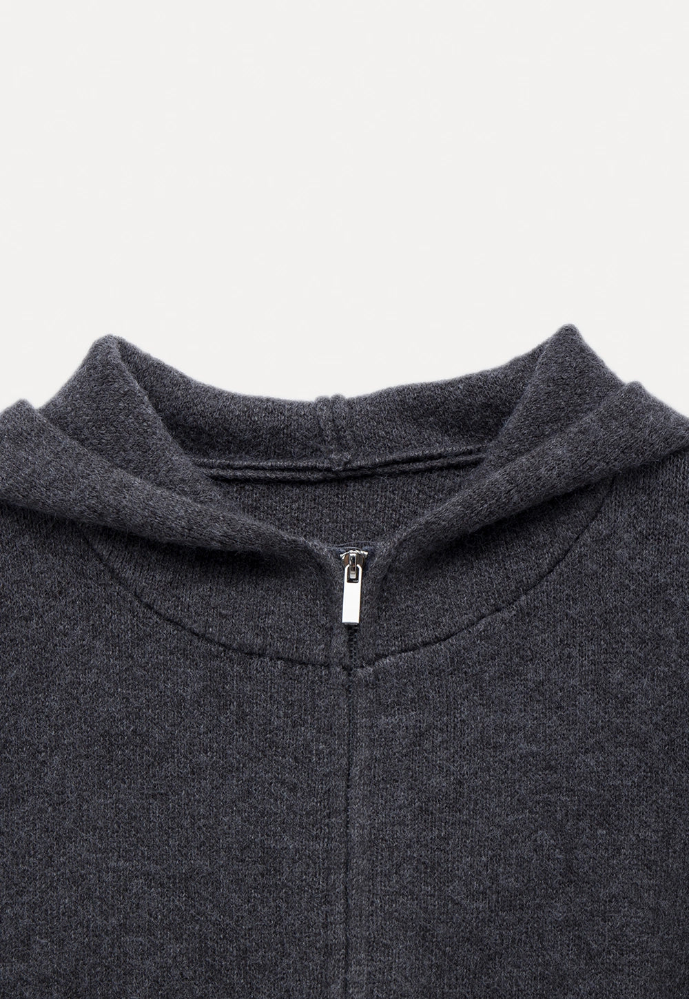 Hooded Half-Zip Pullover Sweater