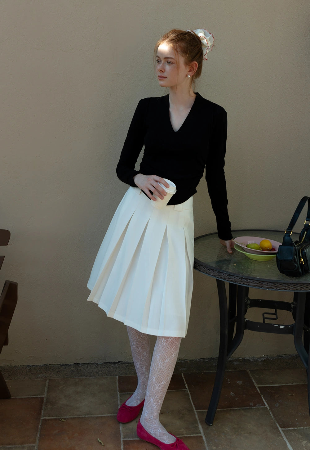 Women's Pleated Skirt