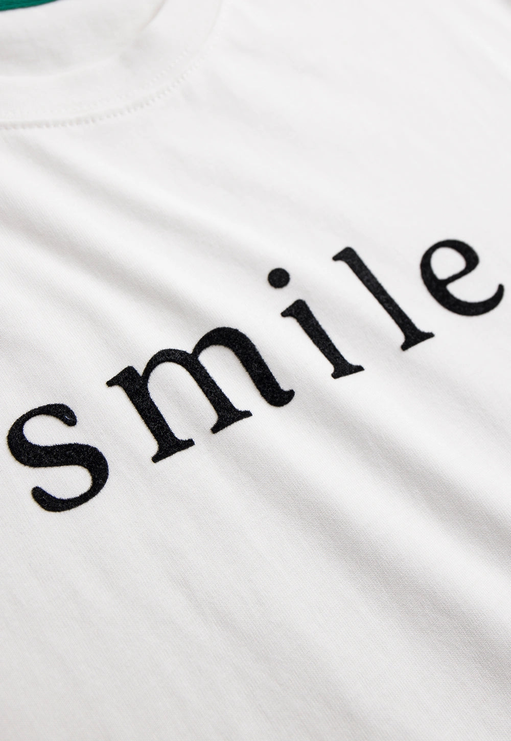 Women's Minimalist 'Smile' Graphic Tee