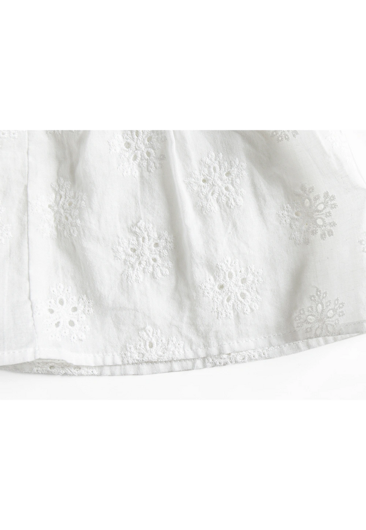 Women's White Lace Mini Skirt