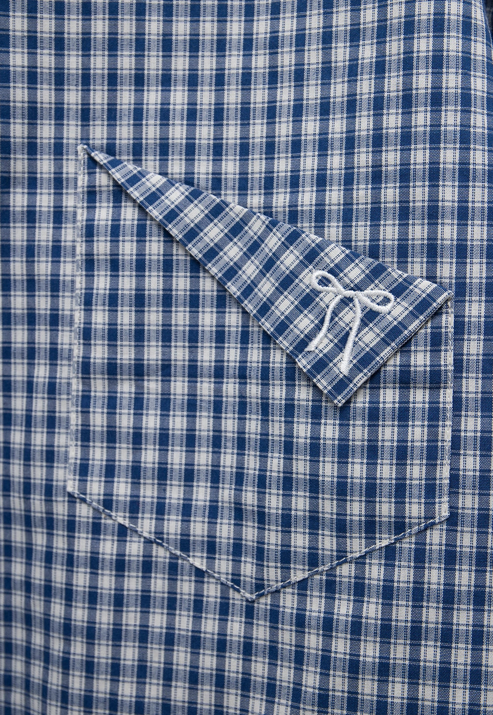 Women's Classic Gingham Button-Up Shirt