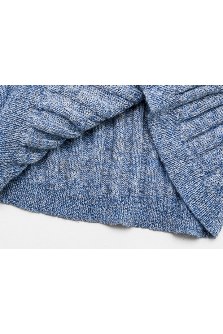 Débardeur rayé froncé en tricot pour femmes