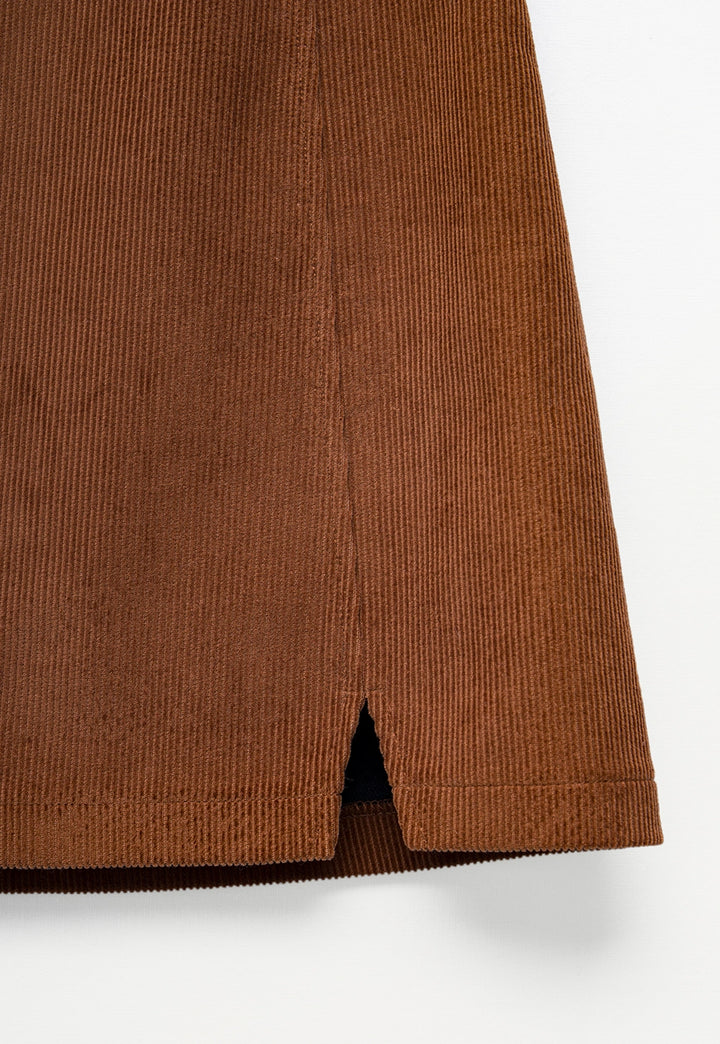 Women's Corduroy A-Line Mini Skirt