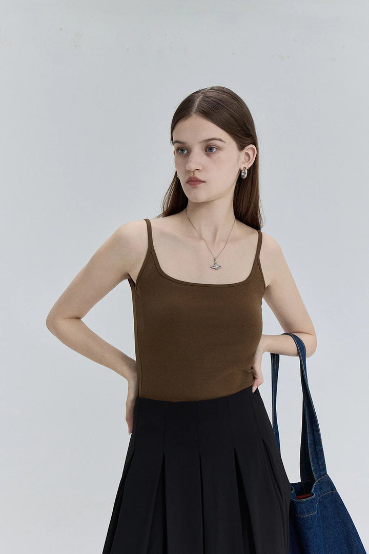 Unverzichtbares, vielseitiges Camisole-Oberteil