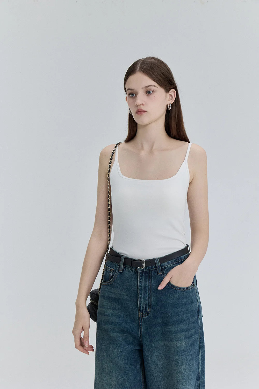 Unverzichtbares, vielseitiges Camisole-Oberteil