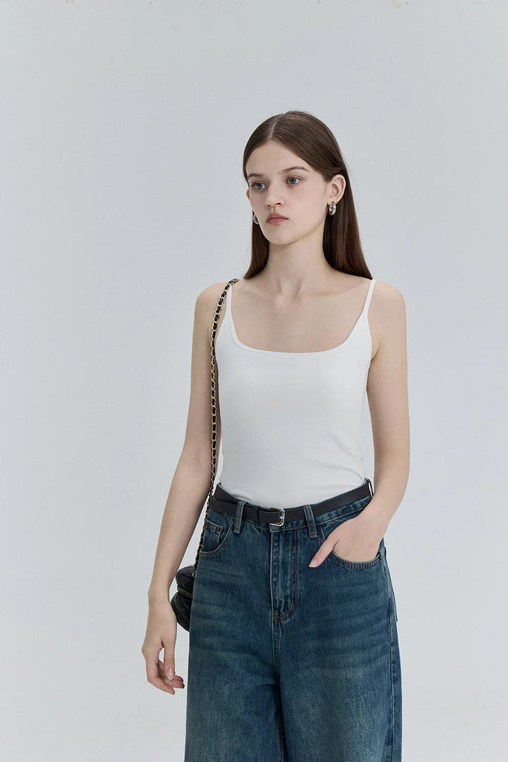 Unverzichtbares, vielseitiges Camisole-Oberteil