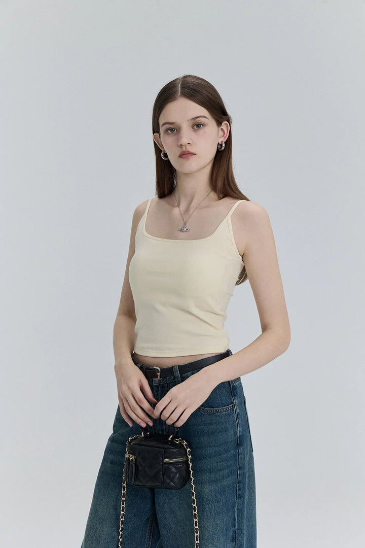 Unverzichtbares, vielseitiges Camisole-Oberteil