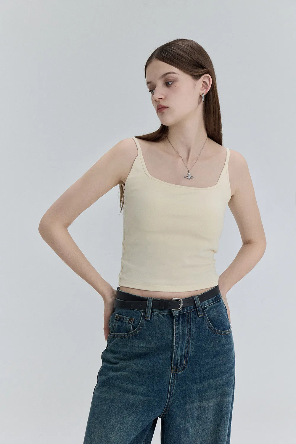 Unverzichtbares, vielseitiges Camisole-Oberteil