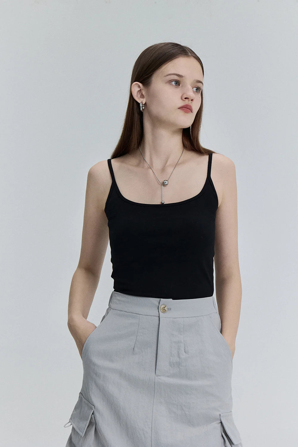 Unverzichtbares, vielseitiges Camisole-Oberteil