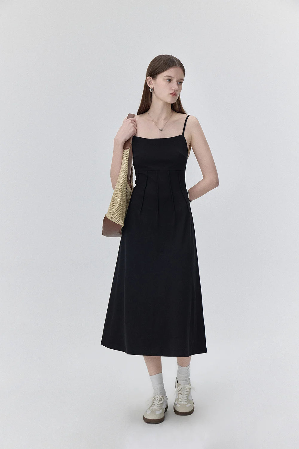 Sleek Summer Midi Dress