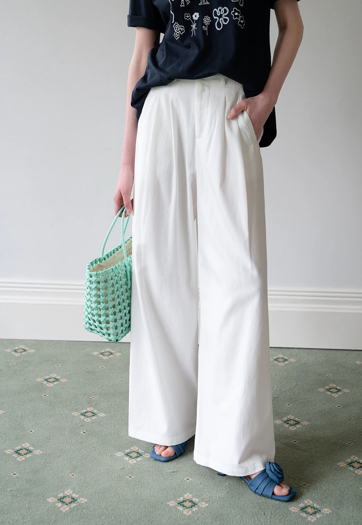 Women's High Waist Wide Leg Pants