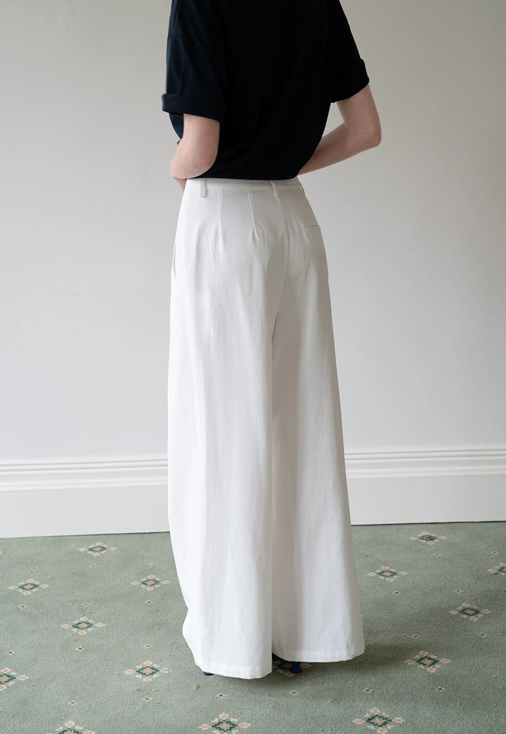 Women's High Waist Wide Leg Pants