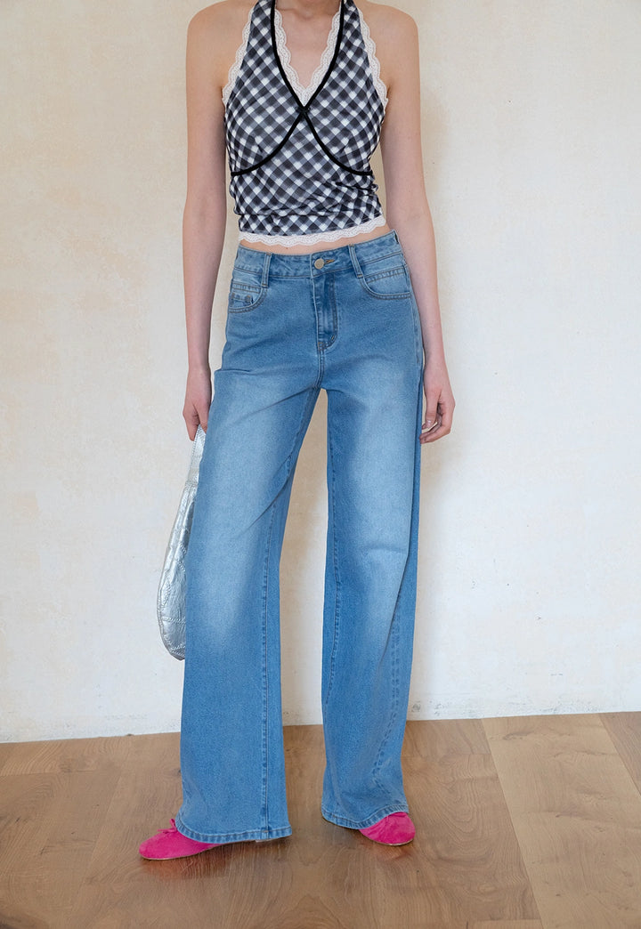 Wide-Leg Jeans