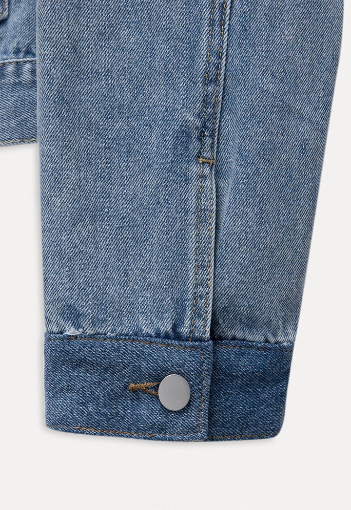 Women's Multi-Pocket Denim Jacket