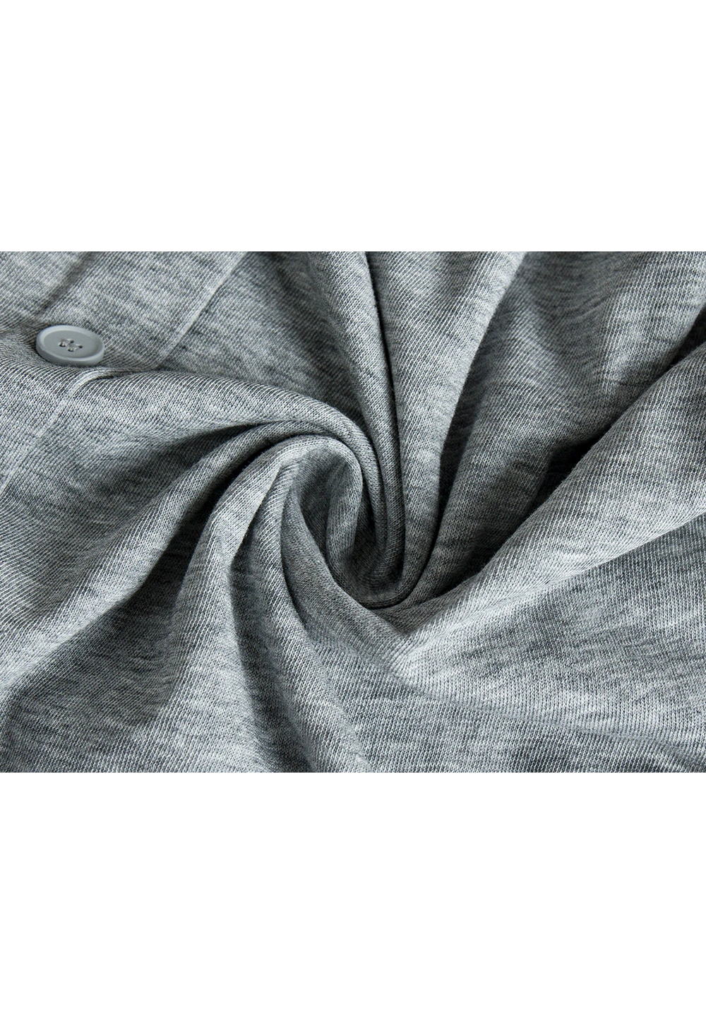 Damen-T-Shirt mit V-Ausschnitt und Twist-Detail