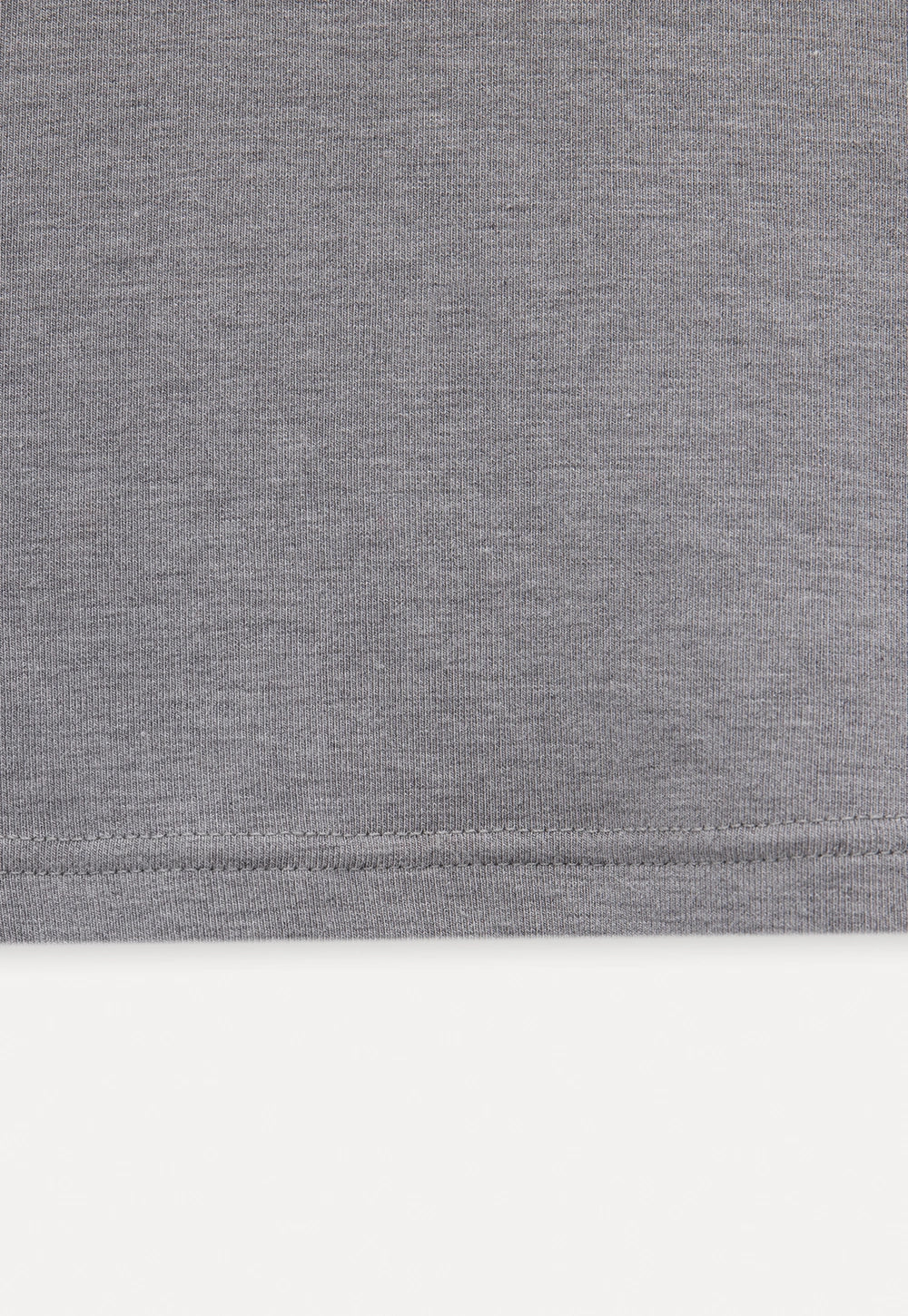 Basic Cropped Long-Sleeve T-Shirt