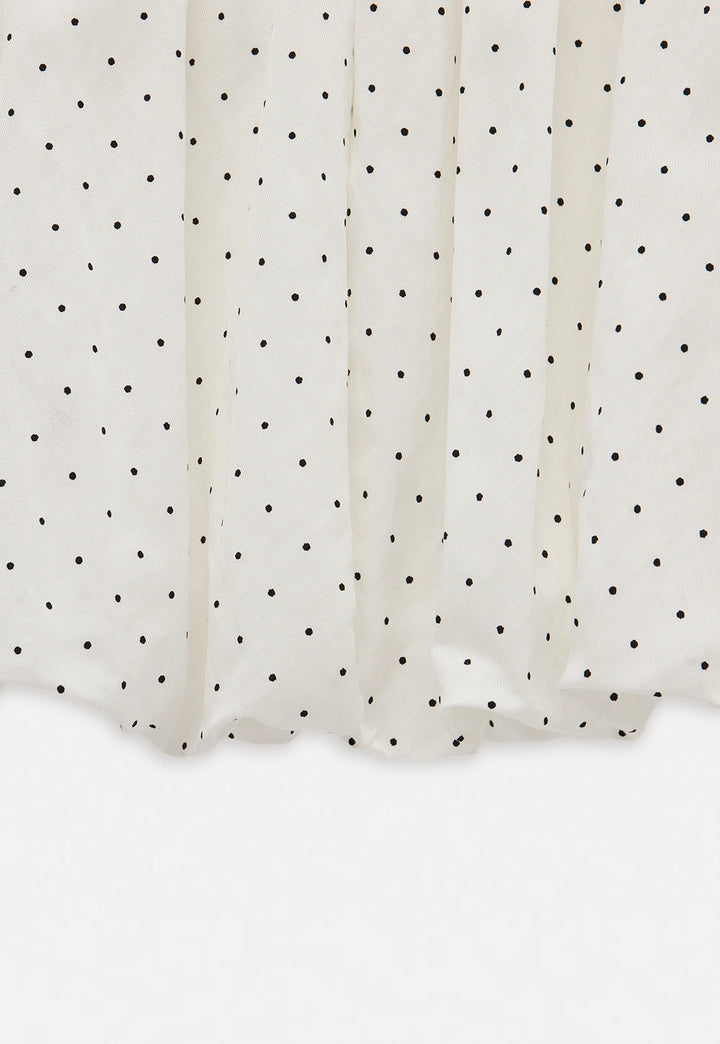 Women's Polka Dot Ruffle Skirt