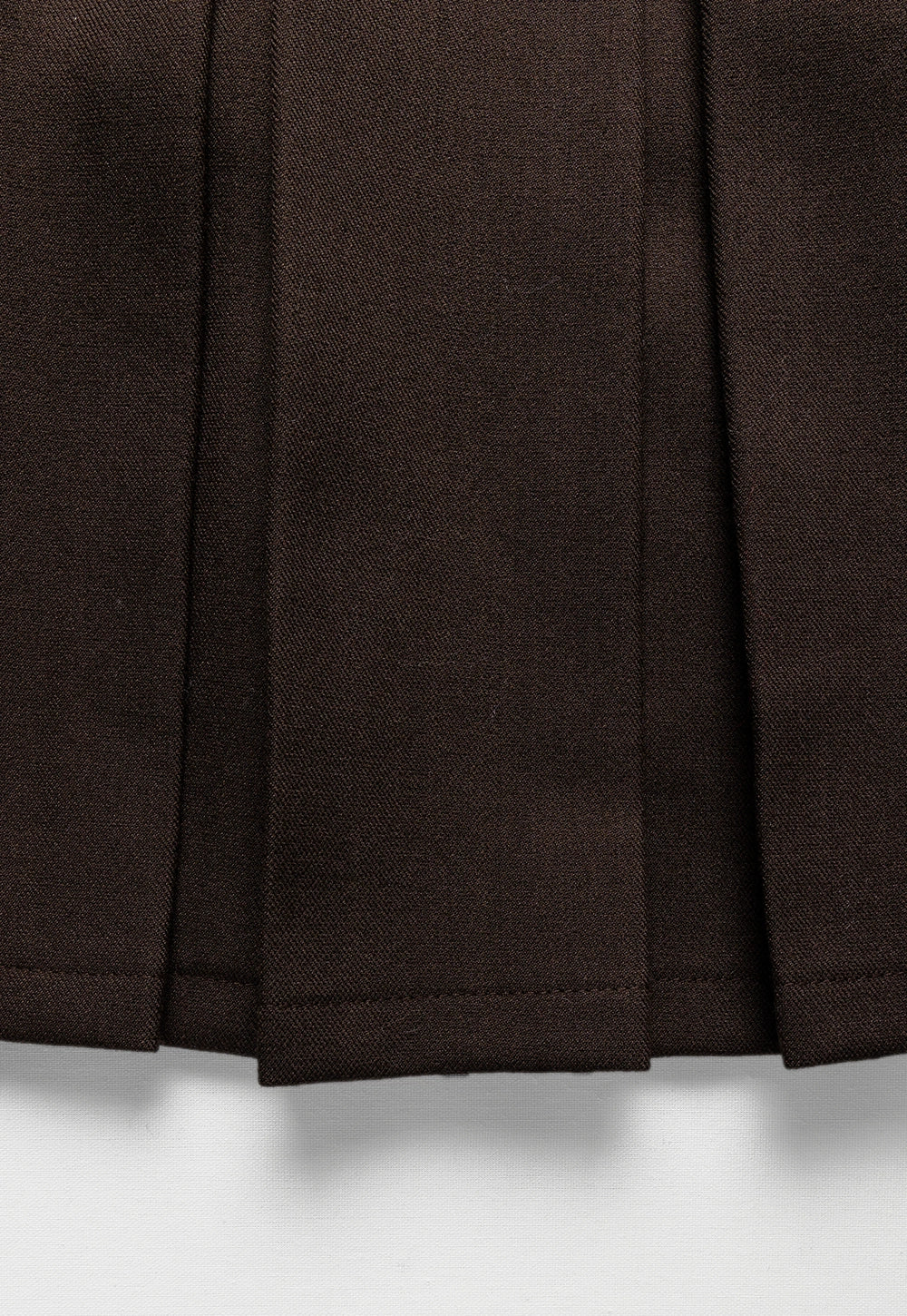 Women's Pleated Skirt with Belt Detail