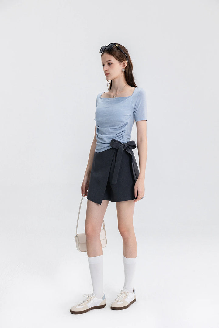 Elegant Square Neck Top: Subtle Sophistication for Every Occasion