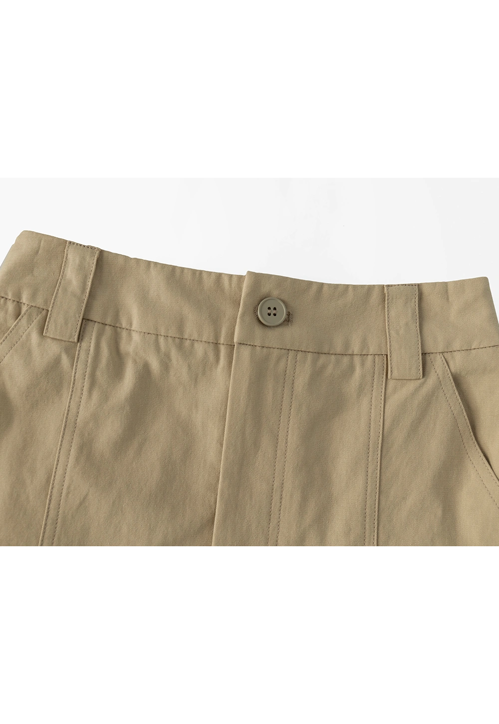 Pantaloncini cargo da donna con tasche laterali