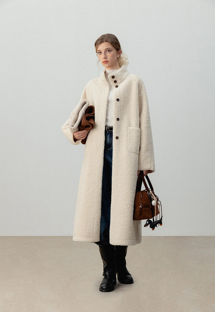 Women's Oversized Wool Blend Coat