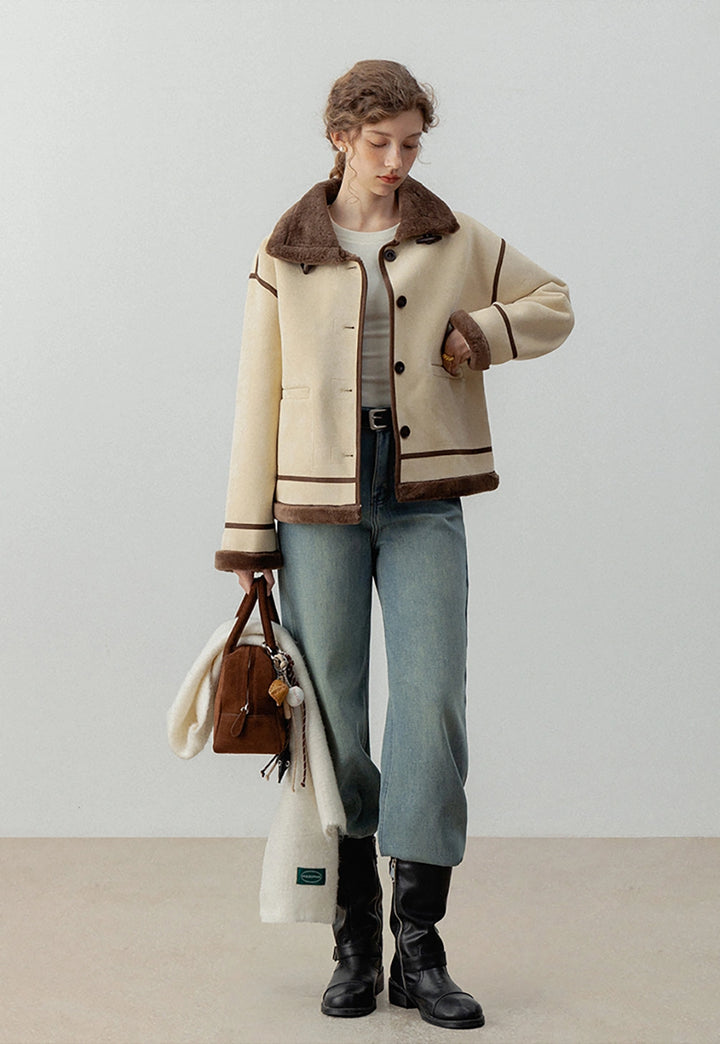 Women's Faux Shearling Jacket