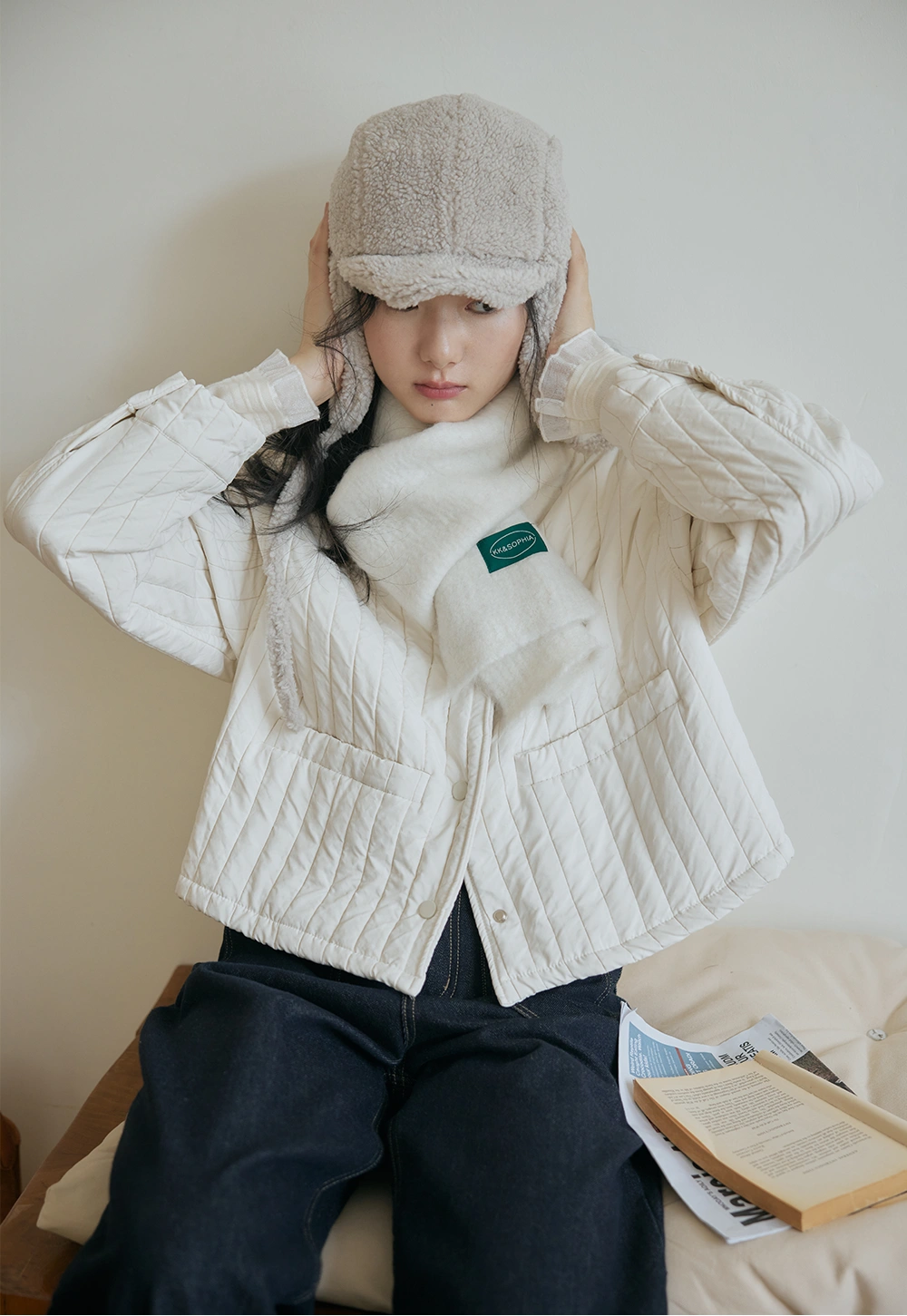 Women's Lightweight Casual Cotton Jacket