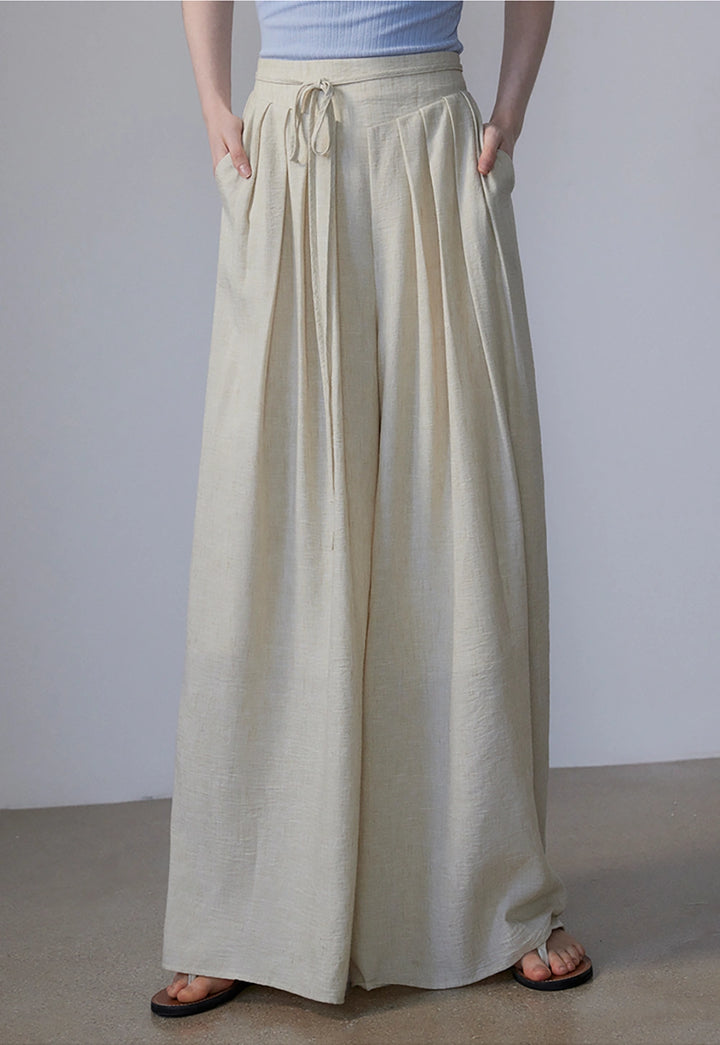 Women's Pleated Culottes