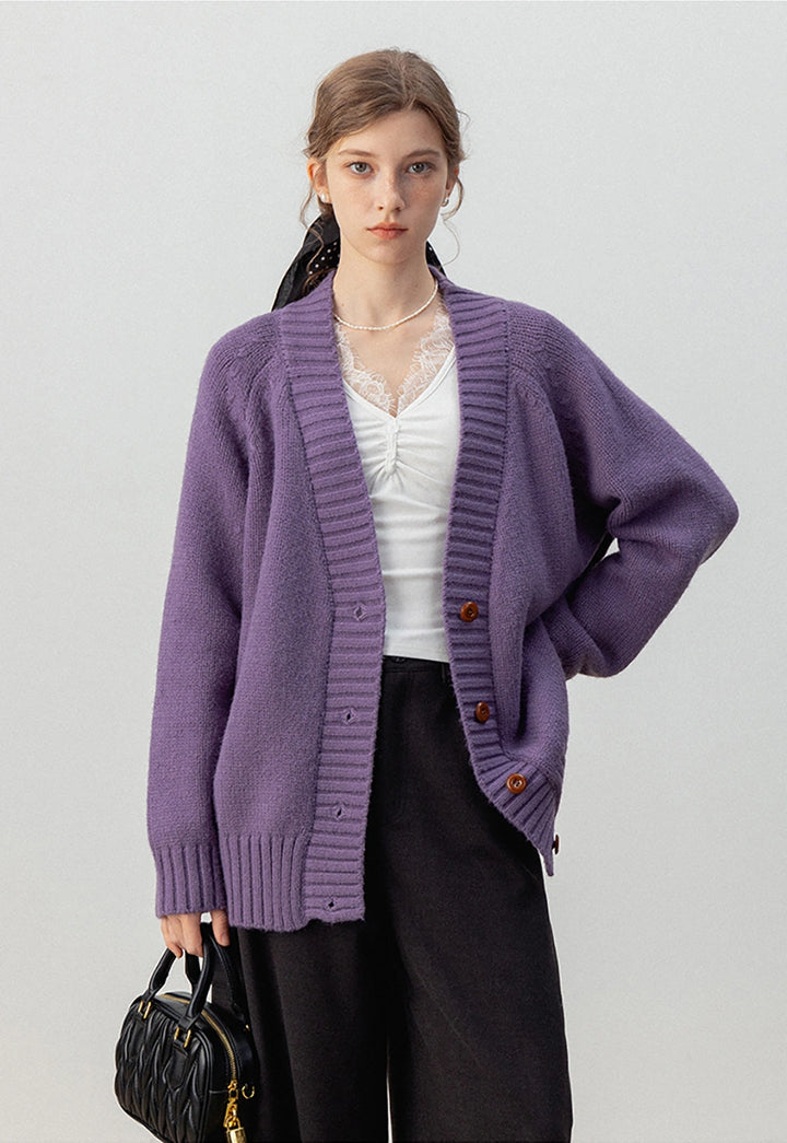 Soft Button-Up Cardigan