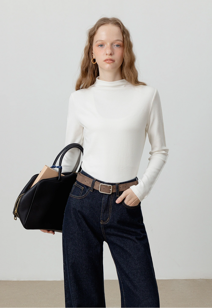 Soft Turtleneck Top