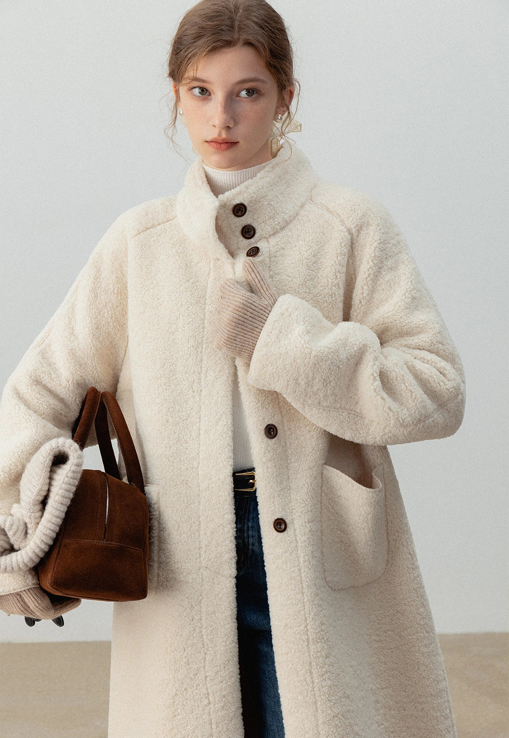 Women's Oversized Wool Blend Coat