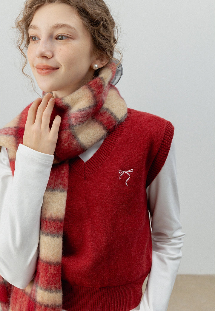 Women's Sweater V-Neck Vest