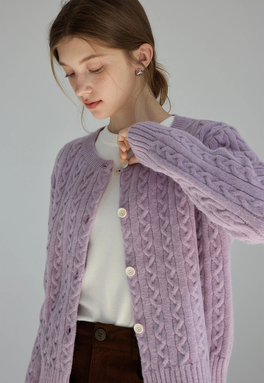 Cable Knit Cardigan