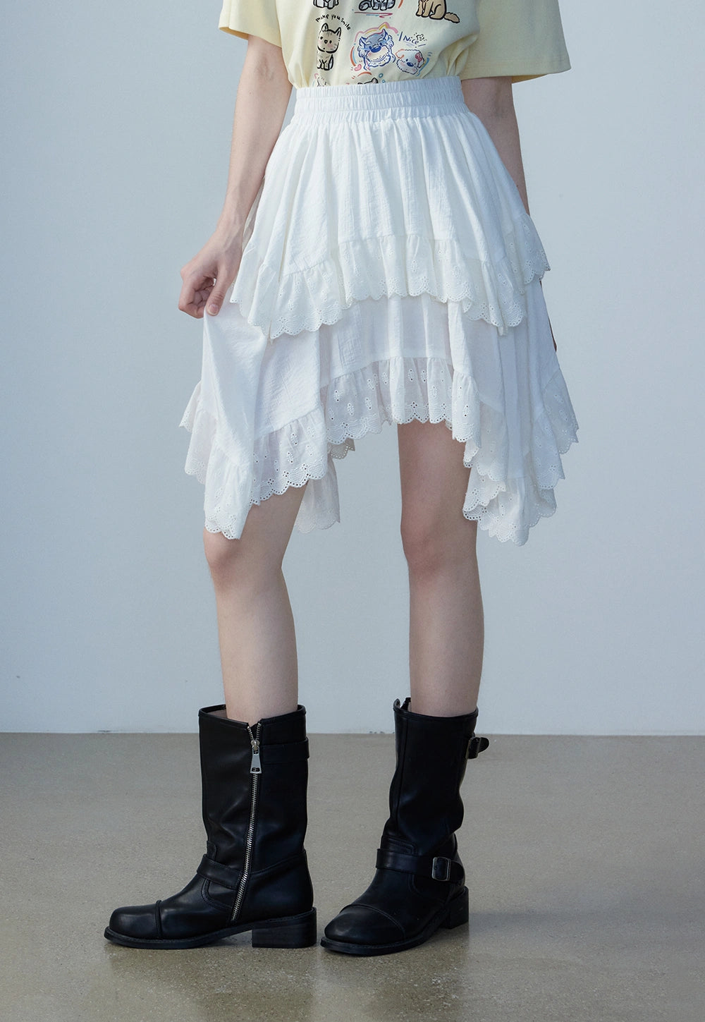 Women's Tiered Ruffle Skirt