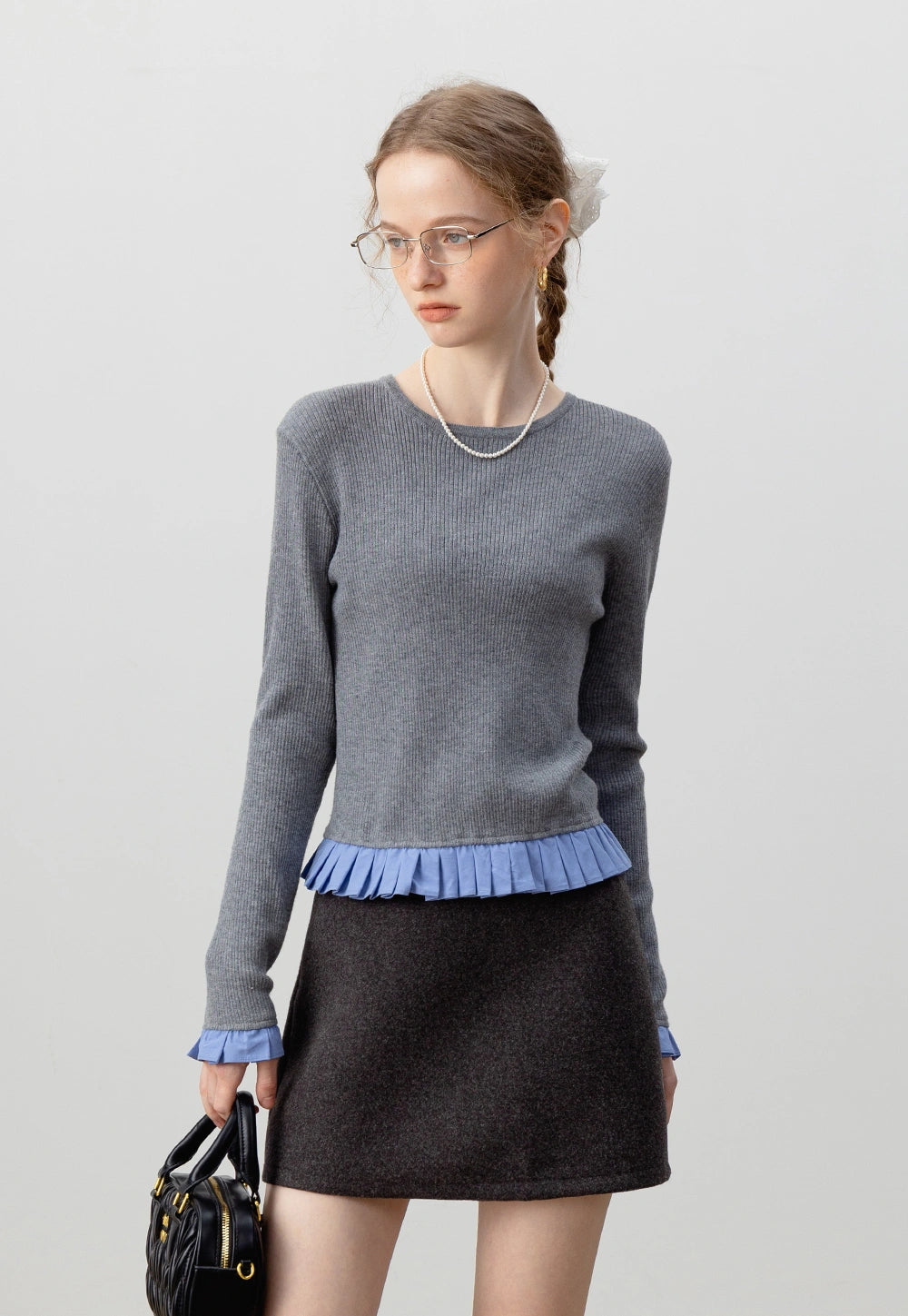 Women's Ribbed Knit Top