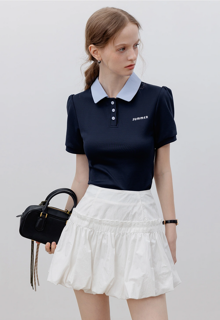 women's Summer Polo Tee