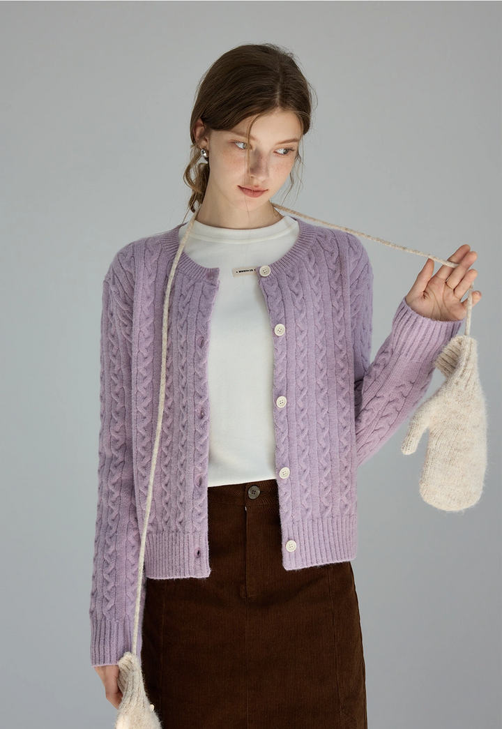 Cable Knit Cardigan