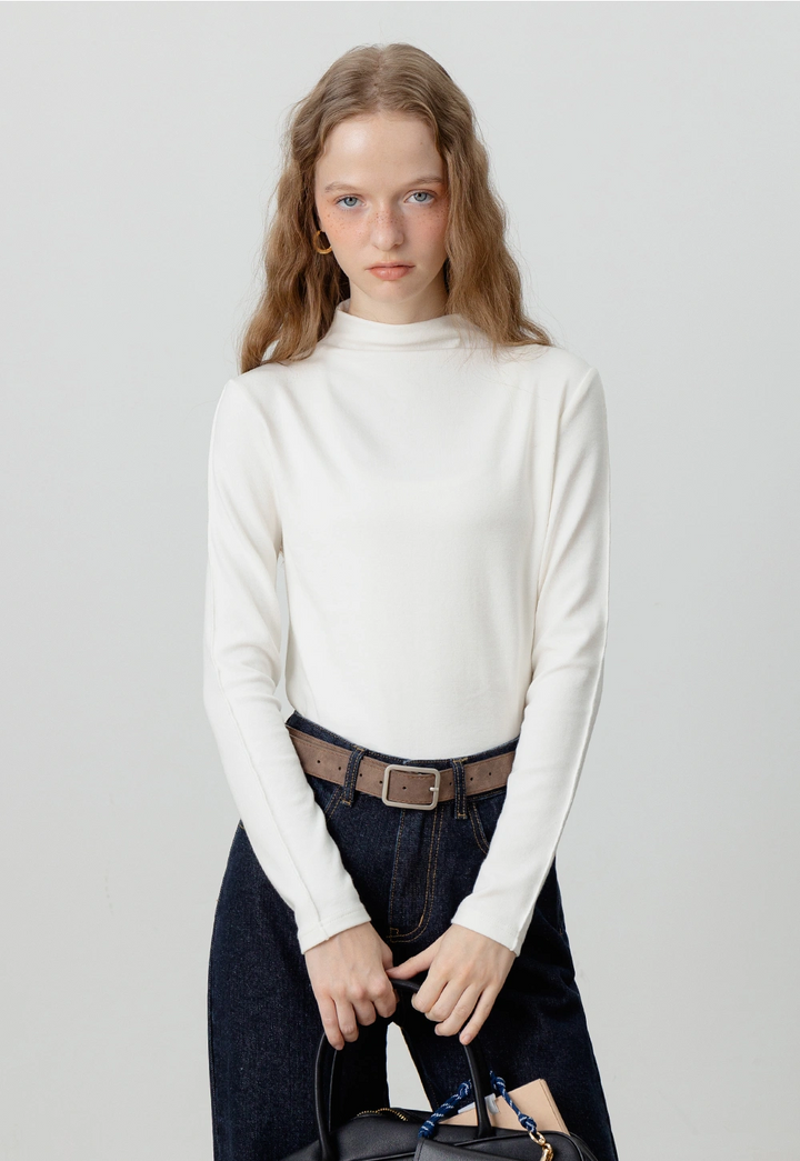 Soft Turtleneck Top