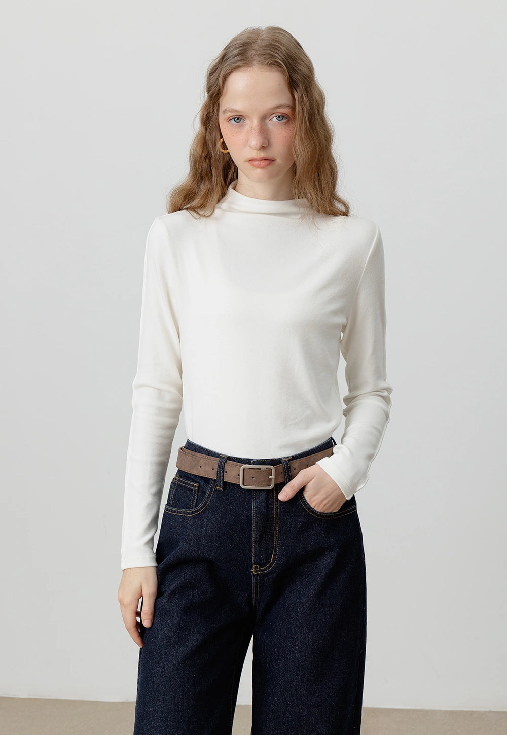 Soft Turtleneck Top