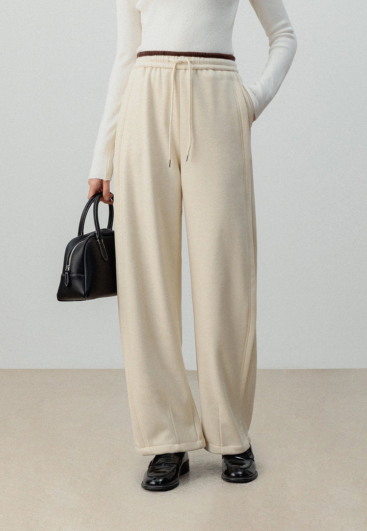 Wide-Leg Lounge Pants