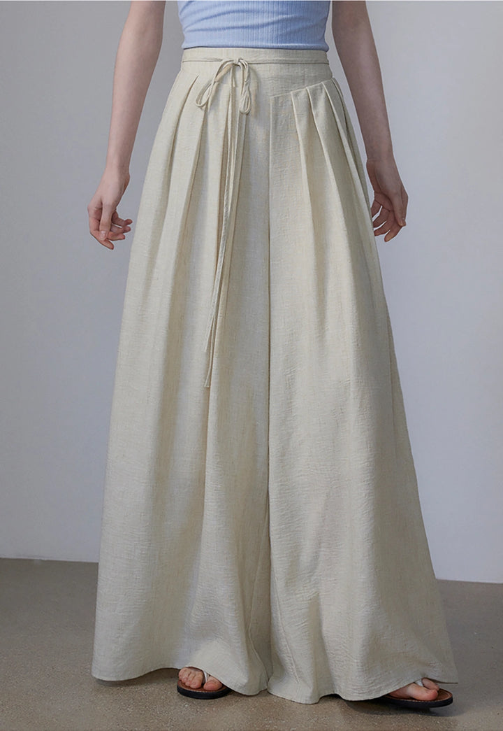 Women's Pleated Culottes