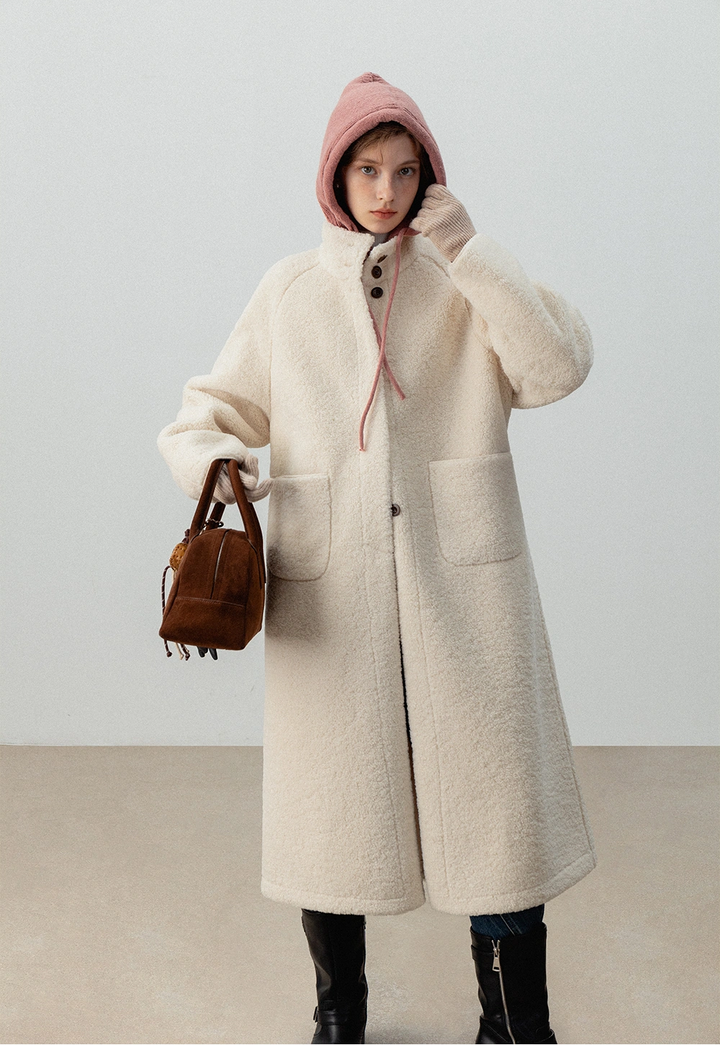 Women's Oversized Wool Blend Coat