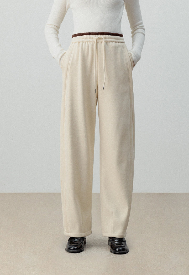 Wide-Leg Lounge Pants