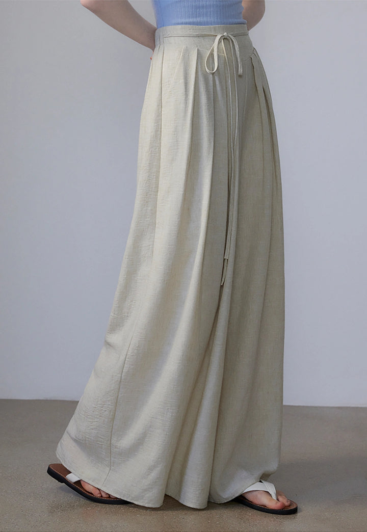 Women's Pleated Culottes